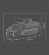 German 3.7cm Flak Half-Track Vehicle Building Block Set