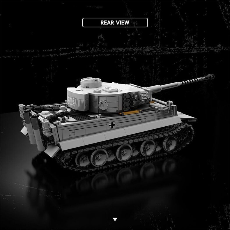 PANZER V1 TIGER S04 Collectible Brick Tank |1544PCS| TK2 TK8001