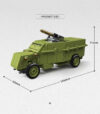 Armoured AA Lorry Building Block Set ThirdParty 300019