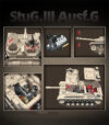StuG.III Ausf.G Tank Building Block Set