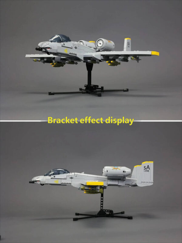 A-10CS Attack Aircraft Building Block Set 1 A-10CS Attack Aircraft Building Block Set