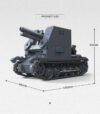 ThirdParty 300022 Sturmpanzer I Bison Tank Block Model