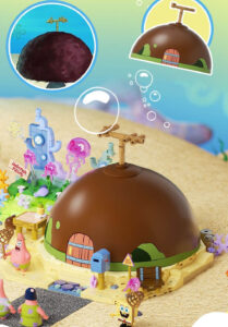 Spongebob Patrick's Rock Building Set AREA-X AB0089