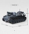 ThirdParty 300022 Sturmpanzer I Bison Tank Block Model