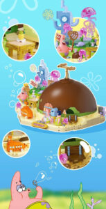 Spongebob Patrick's Rock Building Set AREA-X AB0089