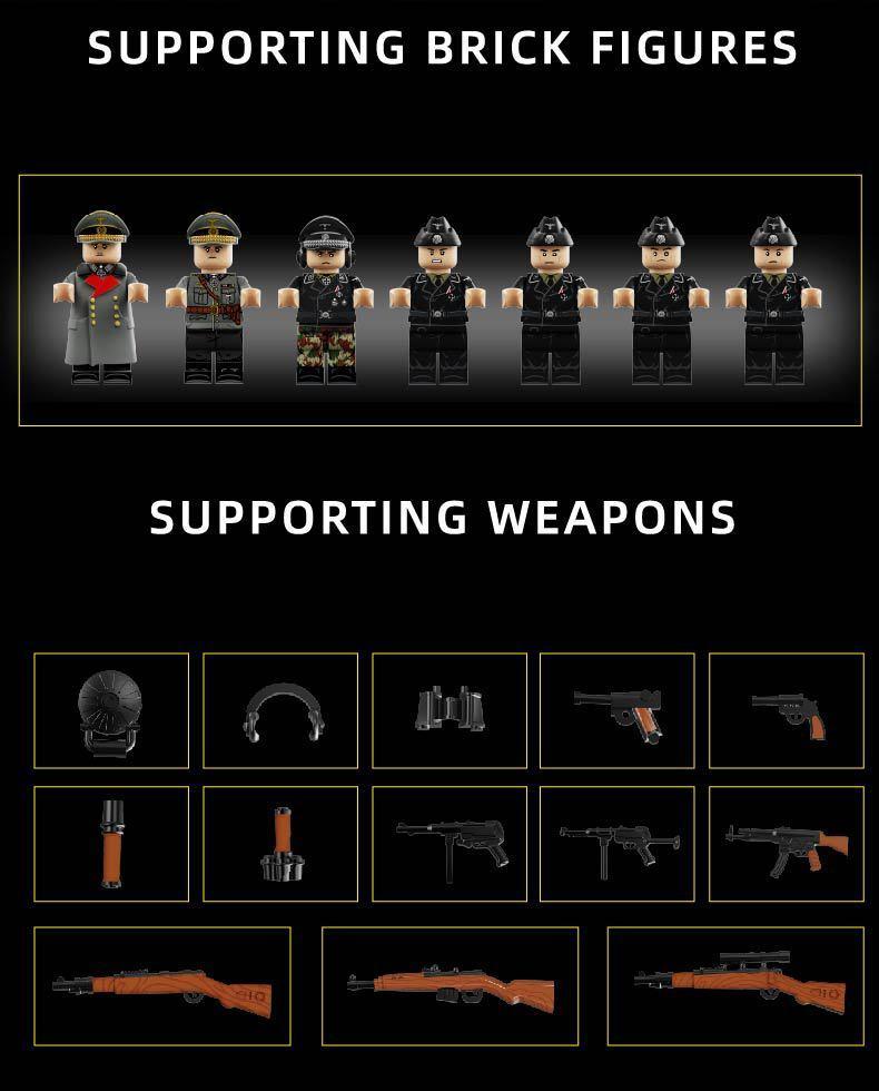  PANZER VIII MAUS Building Block Set | 12GO 97016