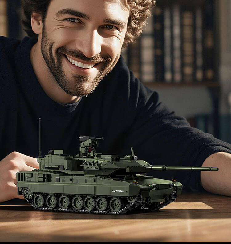 12GO 96012 LEOPARD 2A8 RC Tank Toy