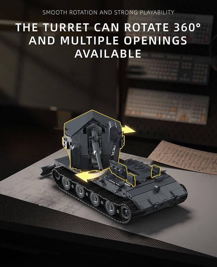 12GO 97017 E-100 WT Tank building kit