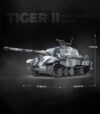 TIger II Snow Camouflage Tank Building Model QUANGUAN 100321