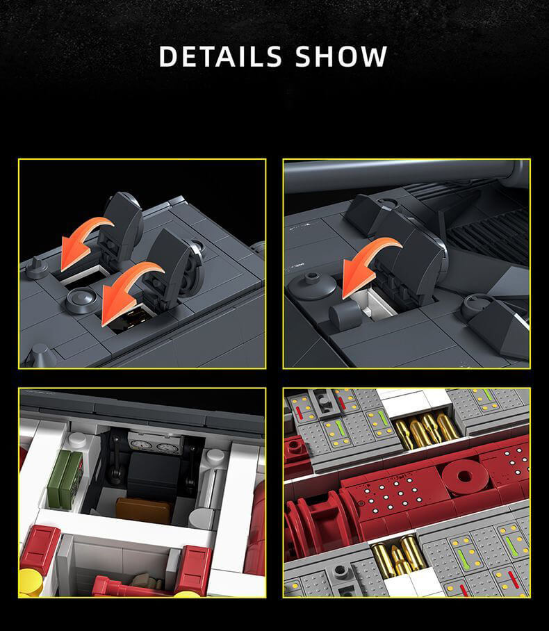  PANZER VIII MAUS Building Block Set | 12GO 97016