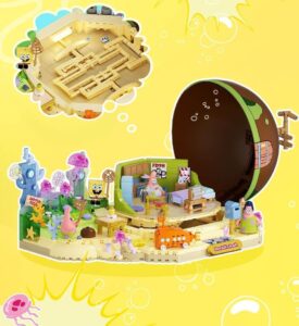 Spongebob Patrick's Rock Building Set AREA-X AB0089