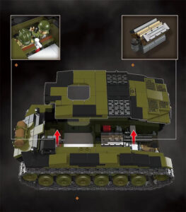 Beyond the Brick: Why Building Block Models are the Ultimate Tool for Creative Thinking 5 Advanced-WW2-tank-building-block-model-kits-Toys-Ark