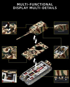 Beyond the Brick: Why Building Block Models are the Ultimate Tool for Creative Thinking 2 Advanced-WW2-tank-building-block-model-kits-Toys-Ark