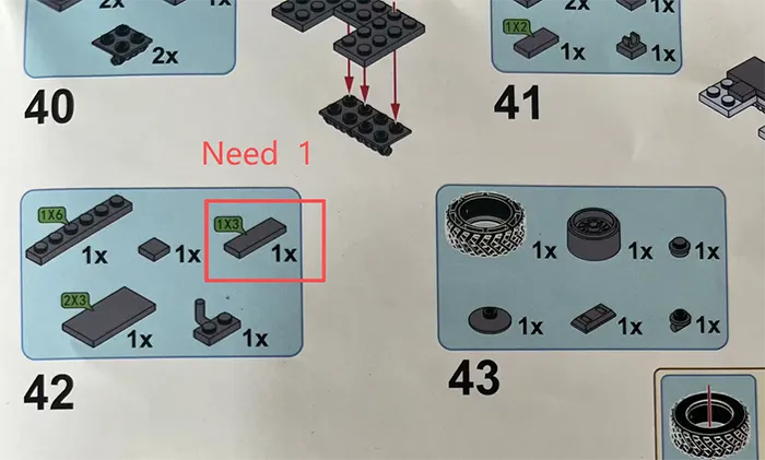 Replacement Parts Request 1 Replacement Parts Request Photo Example