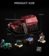 12GO 97022 Jagdpanzer TigerP WWII Tank Building Block Set
