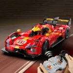 Remote Control 499P Hypercar Building Block Set - 1518pcs High Speed RC Race Car