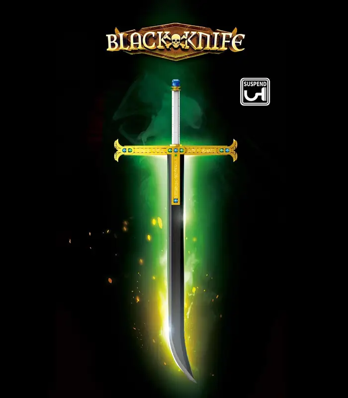 DK 1541 One Piece Mihawk's Black Sword Yoru Building Set