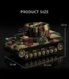 Flakpanzer IV Wirbelwind Building Block Set, WWII Military Building Block Set