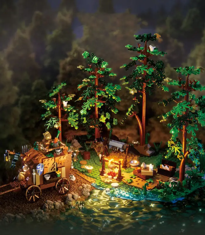 Iambrick 40213 Oathbound Eldengrove Camp Building Block Set 1