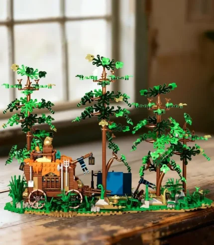 Iambrick 40213 Oathbound Eldengrove Camp Building Block Set