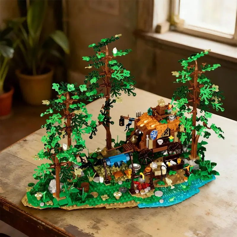 Iambrick 40213 Oathbound Eldengrove Camp Building Block Set