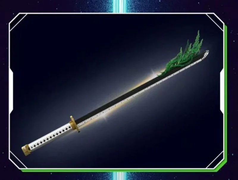 Zoro's Katanas Wado Ichimonji Building Block Set，One Piece bricks toys