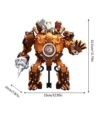 Steampunk Mechanical Mech Building Block Set - Retro Victorian Dwarven Golem Model