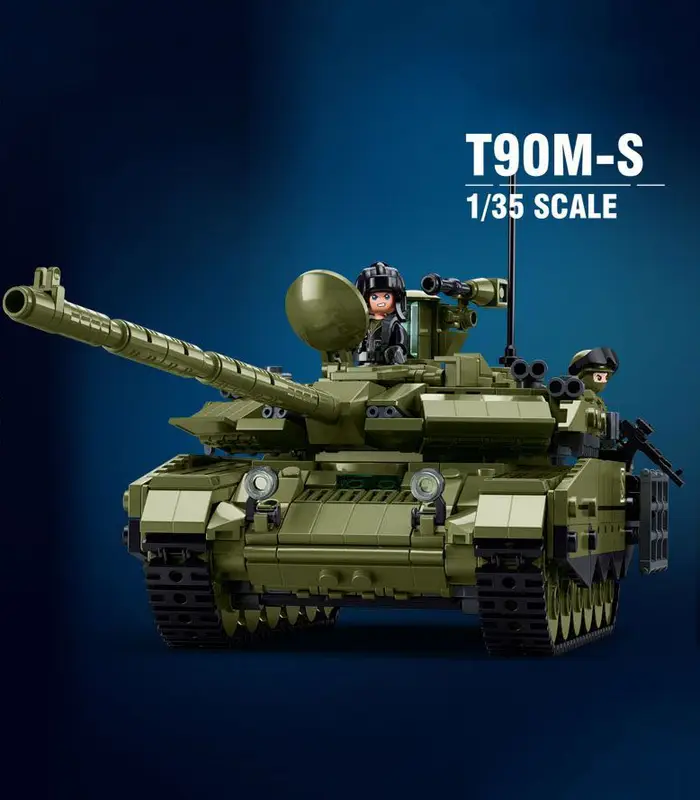 T90M-S Tank Building Block Set