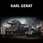 WW II Heavy Karl Mortar Building Block Set, Military Building Block Toy