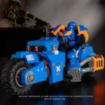 Warhammer 40K Space Marine Outrider Bike Building Block Set - 2,441pcs Heavy Combat Cycle