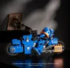 Warhammer 40K Space Marine Outrider Bike Building Block Set - 2,441pcs Heavy Combat Cycle