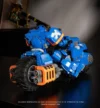 Warhammer 40K Space Marine Outrider Bike Building Block Set - 2,441pcs Heavy Combat Cycle