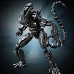 Xenomorph Alien Building Block Set - Articulated Sci-Fi Horror Warrior Model