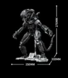 Xenomorph Alien Building Block Set - Articulated Sci-Fi Horror Warrior Model