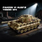 King Tiger II Building Block Set - Panzer VI Ausf. B Heavy Tank Model