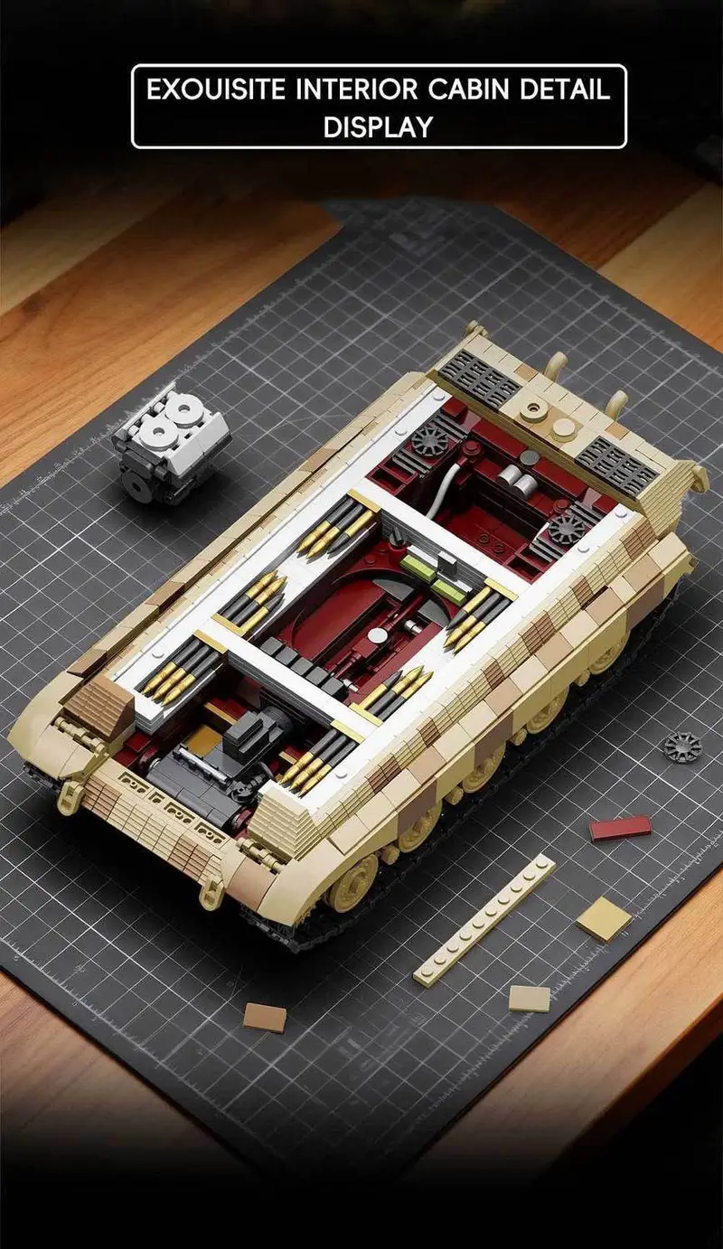 Panzer VI Ausf. B Tiger II (King Tiger) Heavy Tank Building Model